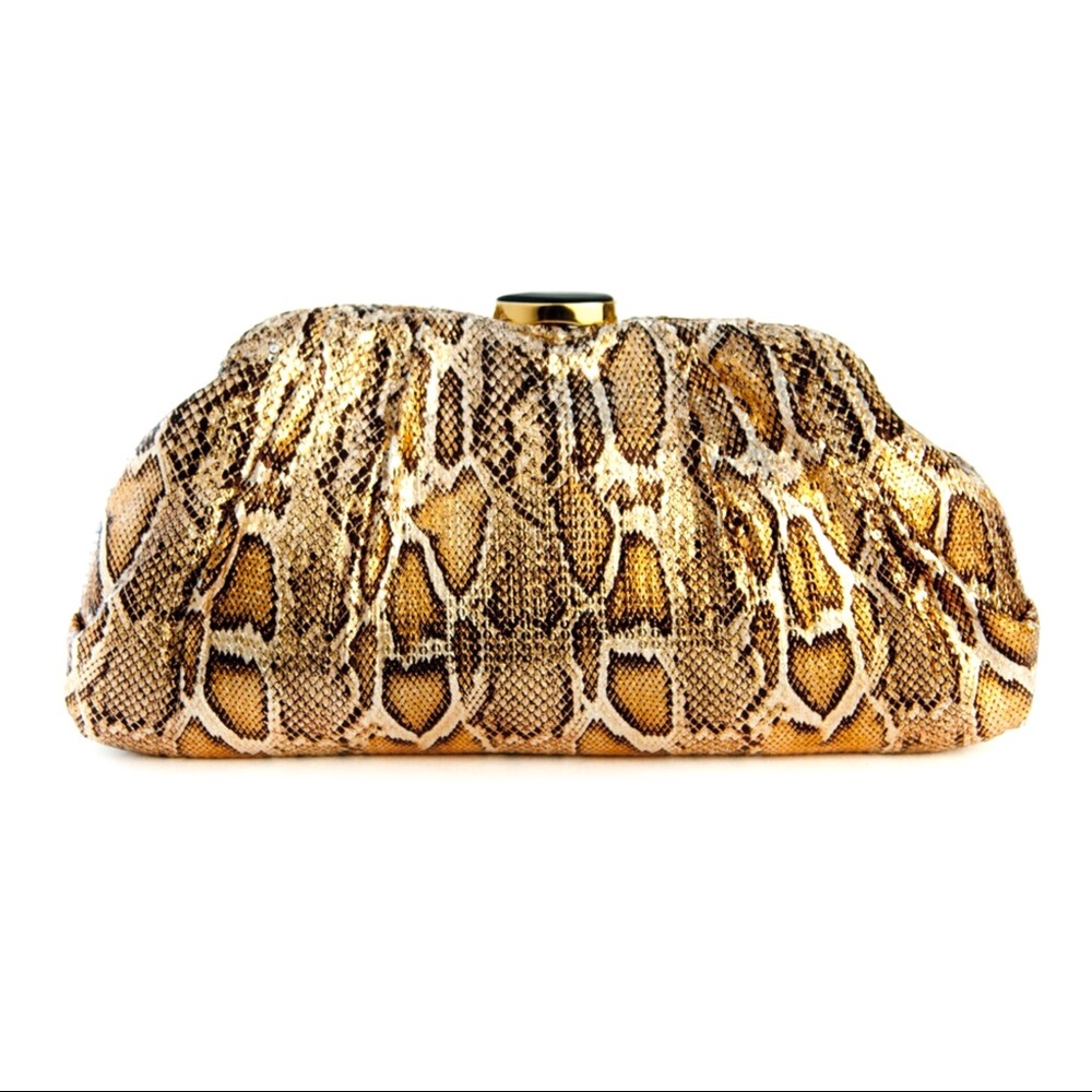 Sondra Roberts Python Sequin w/ Cabochon